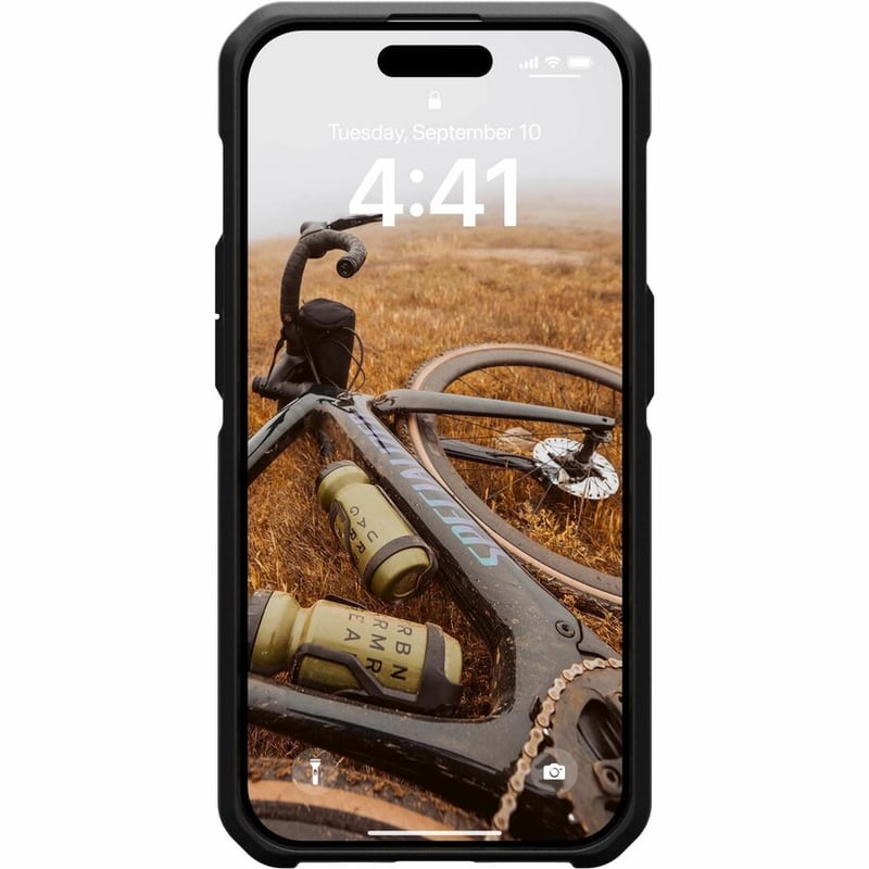 Urban Armor Gear Metropolis LT iPhone 15 Pro Case - Kevlar Olive - Thumbnail 2