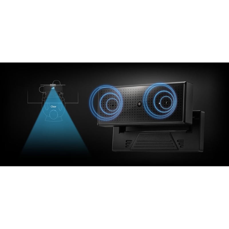 Asus ROG Eye S Webcam - 5 Megapixel - 60 fps - Black - USB 2.0 Type A - Thumbnail 2