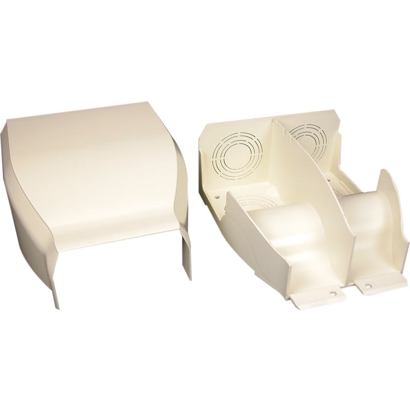 Wiremold Cablesmart 40N2 Divided Entrance End Fitting