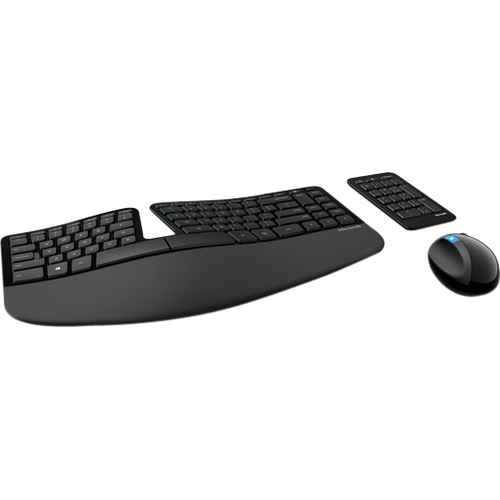 Microsoft Sculpt Ergonomic Desktop Keyboard And Mouse - Thumbnail 1