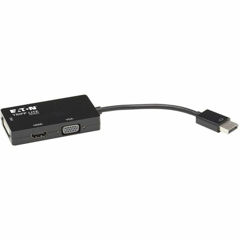 Tripp Lite by Eaton DisplayPort to VGA/DVI/HDMI All-in-One Converter Adapter - 4K 60 Hz HDMI DP 1.2 - Thumbnail 5