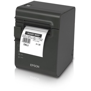 Epson TM-L90 Plus Desktop Direct Thermal Printer - Monochrome - Label Print - USB - Wireless LAN - With Cutter - Thumbnail 1