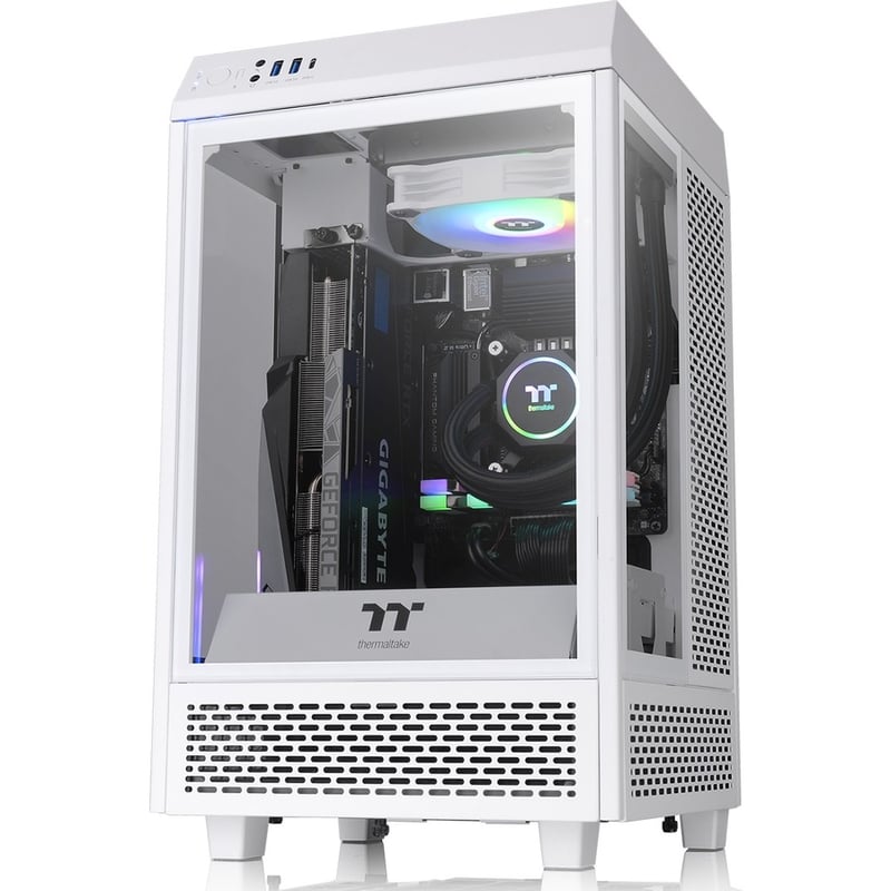 Thermaltake The Tower 100 Snow Mini Chassis - Thumbnail 2