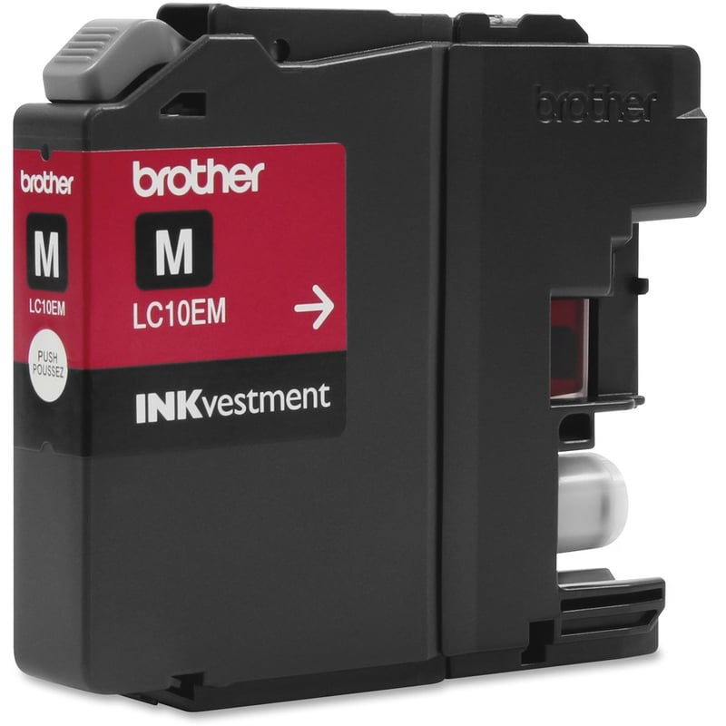 Brother Genuine LC10EM INKvestment Super High Yield Magenta Ink Cartridge - Thumbnail 4