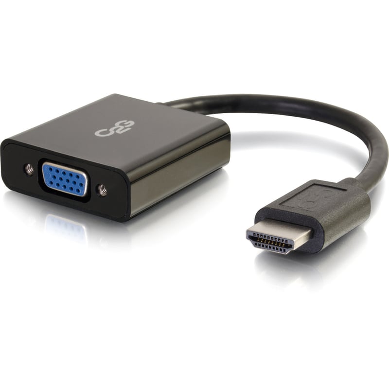 C2G HDMI to VGA Adapter - HDMI to VGA Converter - 1080p - M/F - Thumbnail 2