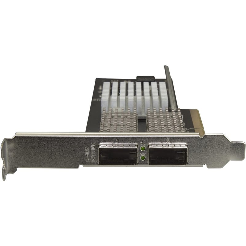 StarTech.com Dual Port 40G QSFP+ Network Card - Intel XL710 Open QSFP+ Converged Adapter PCIe 40 Gigabit Fiber Ethernet Server 40GbE NIC - Thumbnail 2