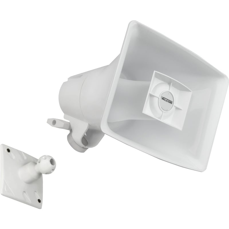Valcom V-1030M Speaker System - 5 W RMS - White - Thumbnail 2