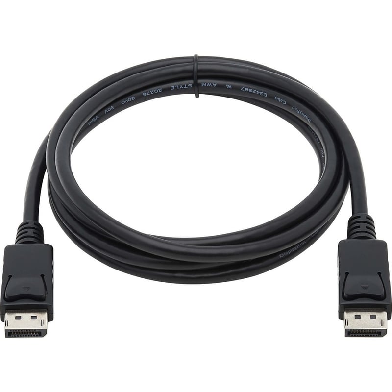 Eaton Tripp Lite Series Safe-IT High-Speed DisplayPort Antibacterial Cable with Latching Connectors (M/M), UHD 4K 60 Hz, 6 ft. (1.83 m) - Thumbnail 2