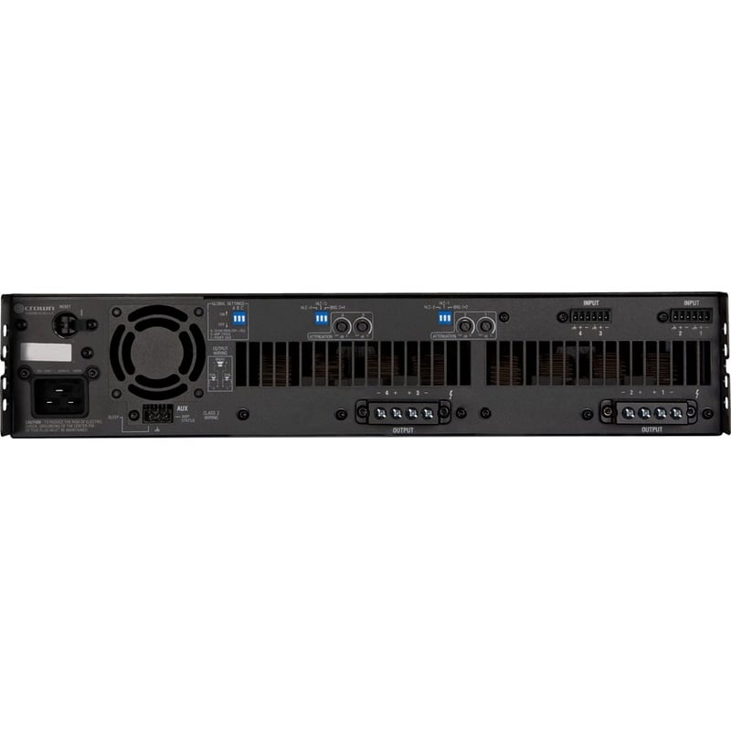 Crown DriveCore Install 4|1250 Amplifier - 10 kW RMS - 4 Channel - Black - Thumbnail 4