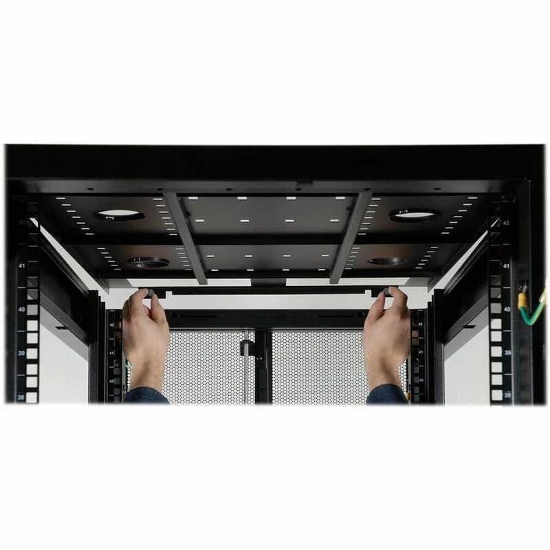 Eaton Tripp Lite Series 47U Deep & Wide Server Rack, Euro-Series - 1200 mm Depth, 800 mm Width, Side Panels Not Included - Thumbnail 4