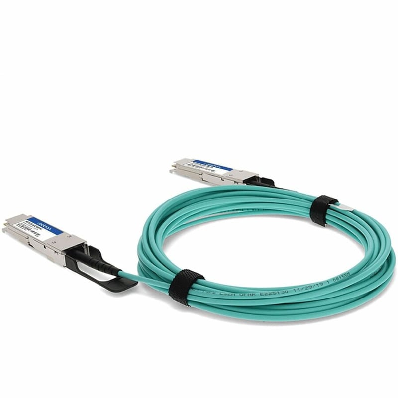 AddOn IBM® Compatible TAA Compliant 40GBase-AOC QSFP+ to QSFP+ Active Optical Cable (850nm, MMF, 15m) - Thumbnail 3