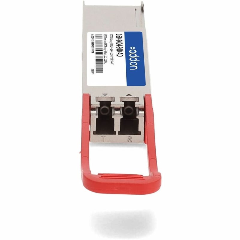 AddOn Ciena® 160-9404-900 Compatible TAA 100GBase/OTU4-ER4 QSFP28 Transceiver Dual-Rate (SMF, 1295nm to 1309nm, 40km, LC, DOM) - Thumbnail 4