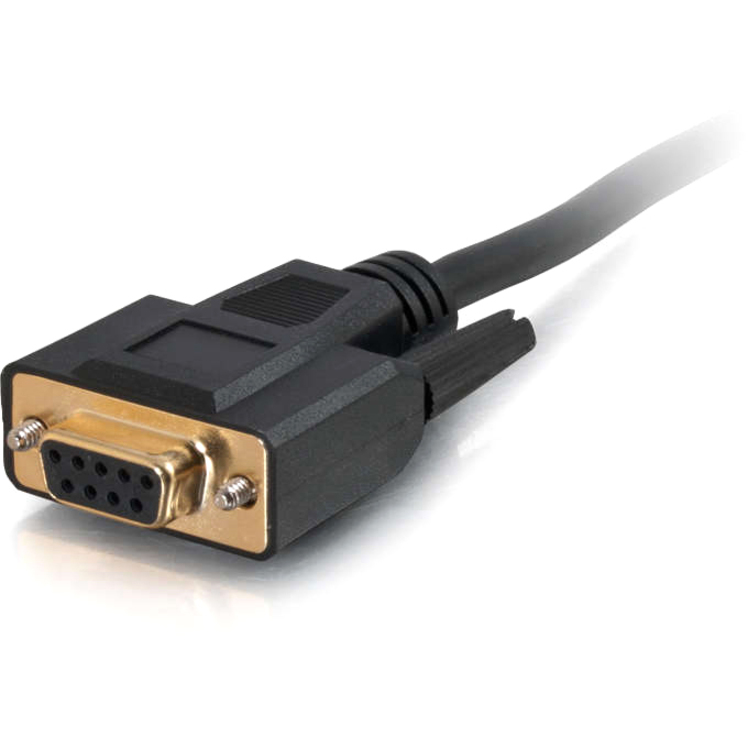 1.5FT VELOCITY DB9 FEMALE TO 3.5MM MALE ADAPTER CABLE - Thumbnail 2