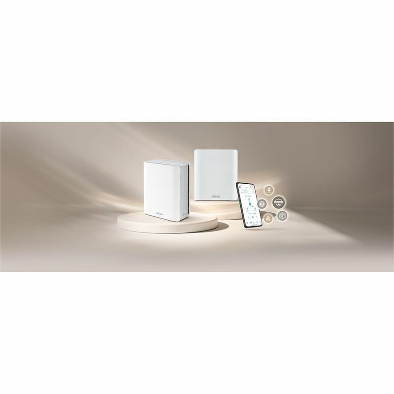 ZENWF BT10 TRI-BAND WF 7 MESH 18GBPS 6000SQ.FT 2PK DUAL 10G PORTS - Thumbnail 2