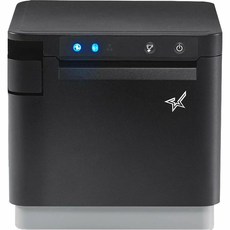 Star Micronics mC-Print3 MCP31WCBi Retail, Business, Kitchen Direct Thermal Printer - Monochrome - Receipt Print - USB - Serial - US - With Cutter - Black - Thumbnail 2