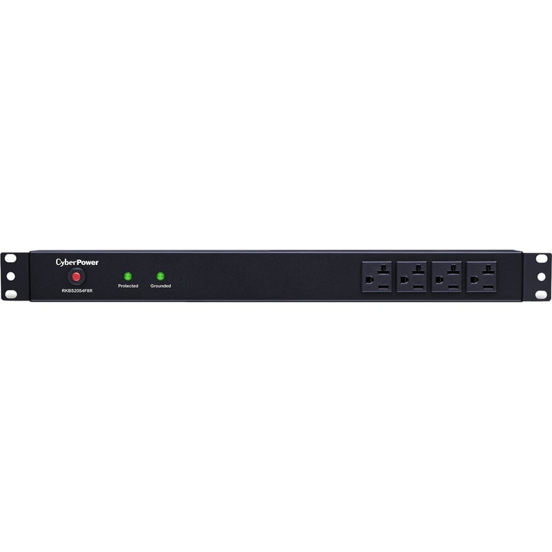 CyberPower RKBS20S4F8R Rackbar 12 - Outlet Surge Protector with 1800 J Surge Suppression - Thumbnail 1
