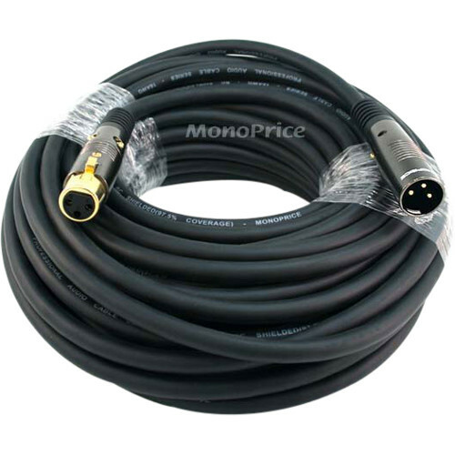 XLR M TO XLR F CABLE 50FT - Thumbnail 1