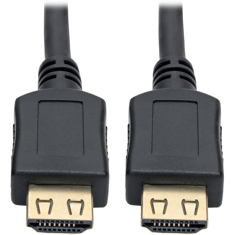 Eaton Tripp Lite Series High-Speed HDMI Cable, Gripping Connectors, 4K (M/M), Black, 6 ft. (1.83 m) - Thumbnail 1