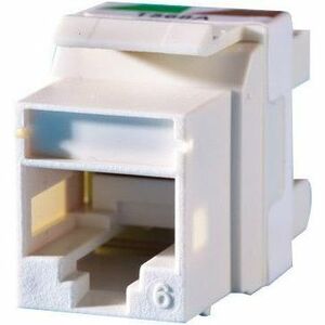 Ortronics TechChoice 6 Keystone jack, Electrical Ivory