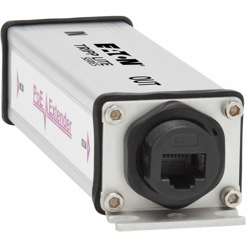 Tripp Lite by Eaton Gigabit Ethernet PoE/PoE+ Extender Water Resistant - Cat5e/6/6a IP65 IEEE 802.3at/af 30W 1 Port - Thumbnail 1