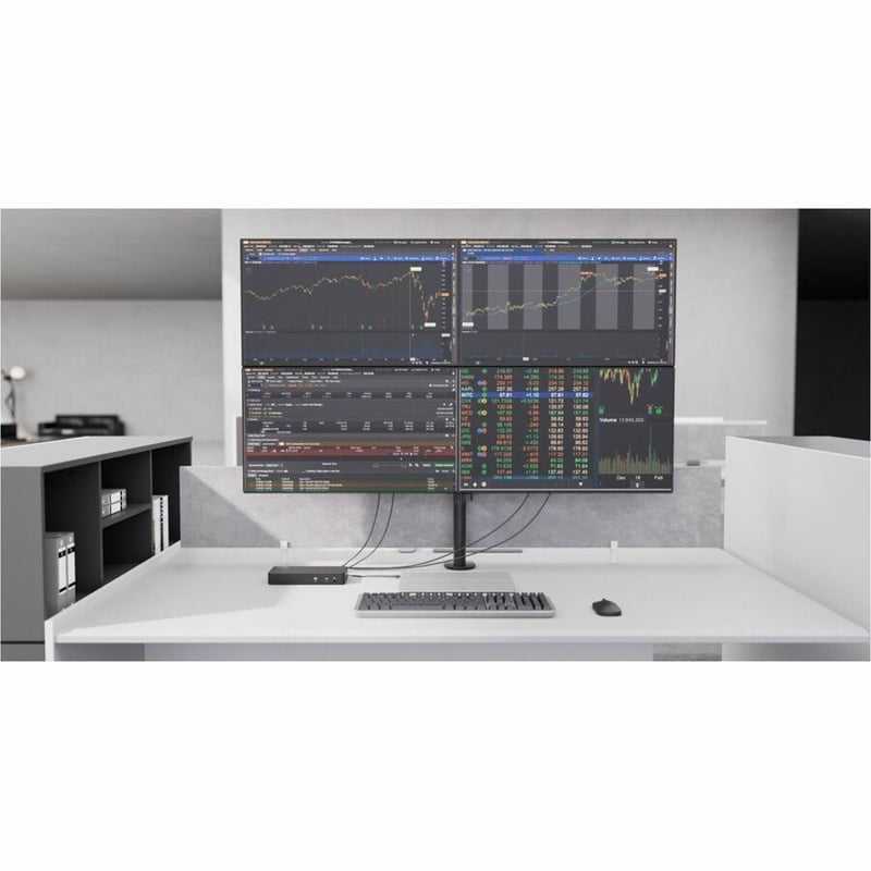 Kensington SD4790P USB-C and USB-A 10Gbps Quad 4K Hybrid Dock - Thumbnail 4