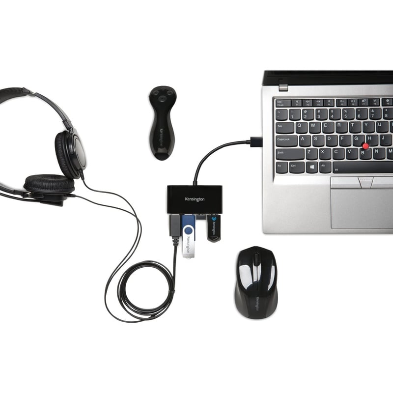 Kensington UH4000 USB 3.0 4-Port Hub - Thumbnail 3
