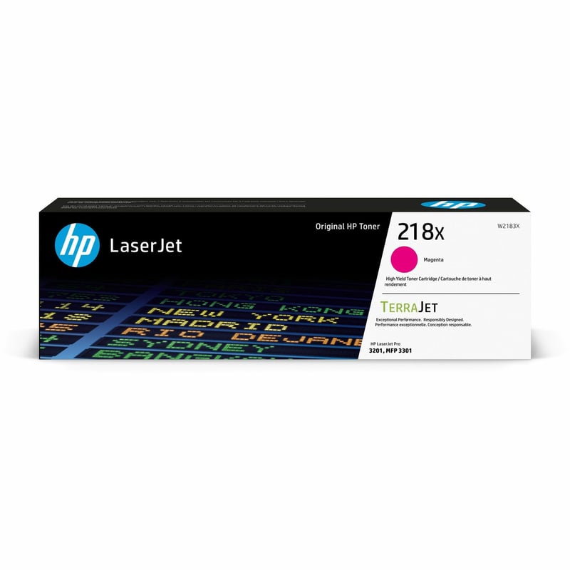 218X HIGH YIELD MAGENTA LASERJET TONER CARTRIDGE - Thumbnail 1