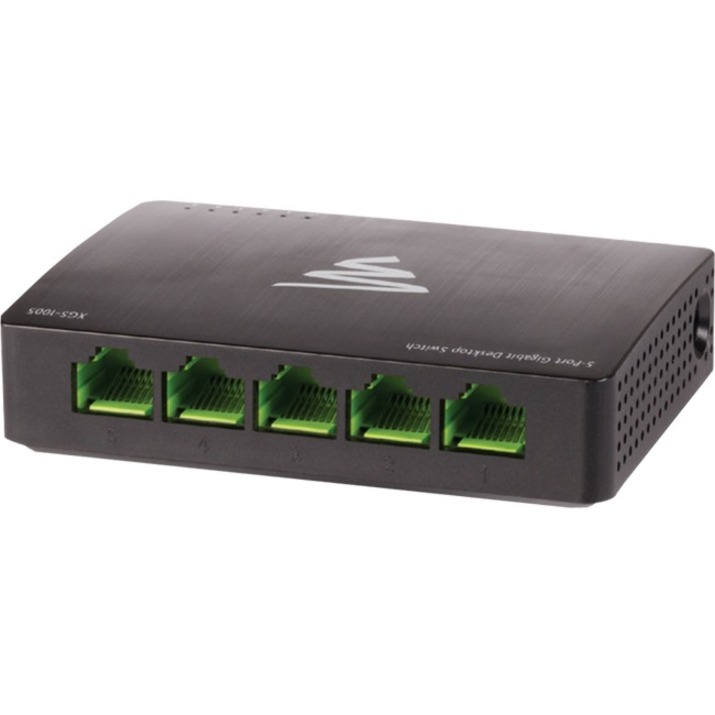 Luxul 5-Port Desktop Gigabit Ethernet Switch with US Power Cord - Thumbnail 3