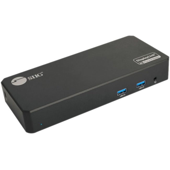 SIIG Universal Hybrid Triple 4K Video Docking Station with PD 3.0 100W - Thumbnail 1