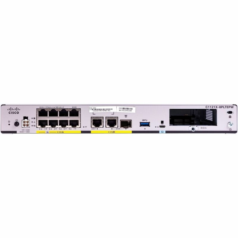 ISR1100 8P8GDUALGE RUTRPLGGBLESMS/GPS EMEA&NA REMANUFACTURED - Thumbnail 5