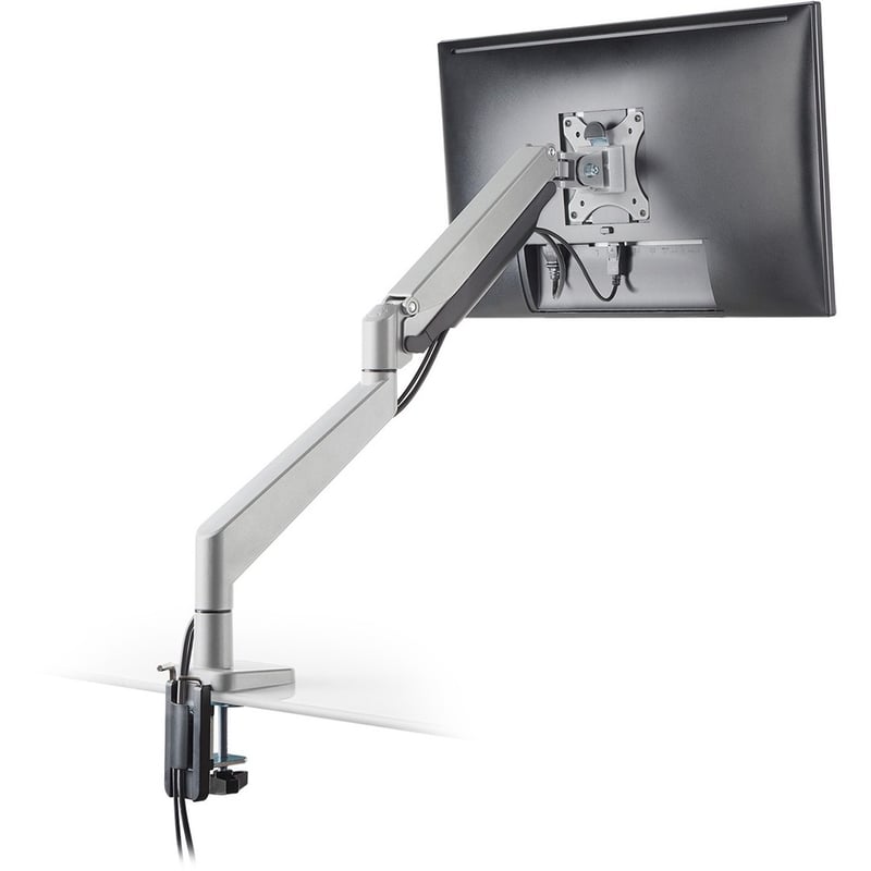 HAT Envoy ENVOY-1 Desk Mount for Monitor - Silver - Thumbnail 1
