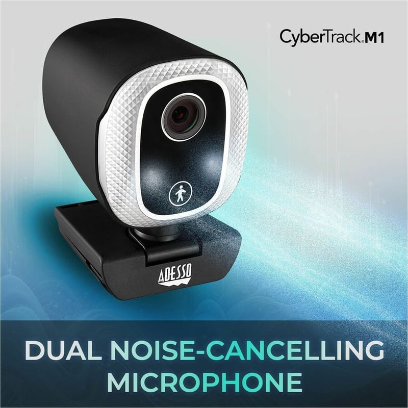 Adesso CyberTrack M1 Webcam - 2.1 Megapixel - 30 fps - USB 2.0 - Thumbnail 5
