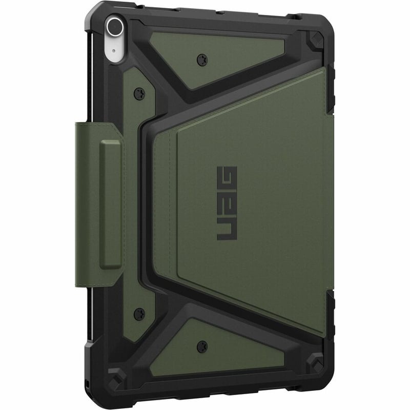 UAG CASE FOR APPLE IPAD AIR 11 (M2/M3/M4)- METROPOLIS FOLIO- OLIVE - Thumbnail 4