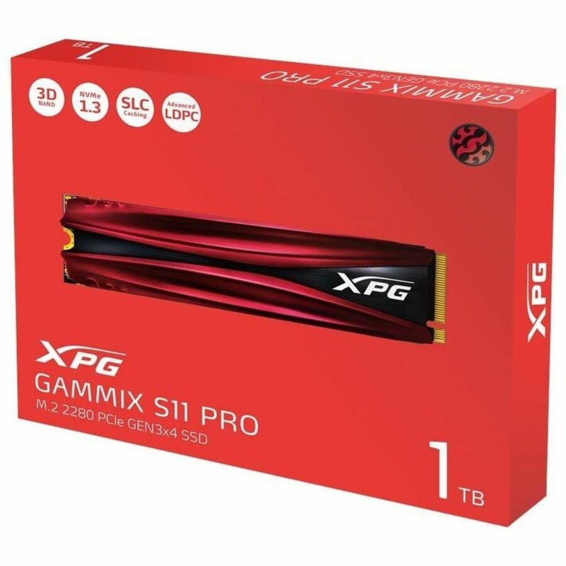 XPG GAMMIX S11 Pro AGAMMIXS11P-1TT-C 1 TB Solid State Drive - M.2 2280 Internal - PCI Express NVMe (PCI Express NVMe 3.0 x4) - Thumbnail 3