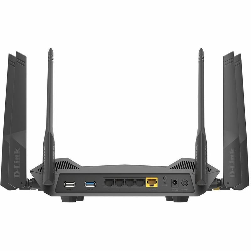 D-Link EXO AX DIR-X5460 Wi-Fi 6 IEEE 802.11 a/b/g/n/ac/ax Ethernet Wireless Router - Thumbnail 4