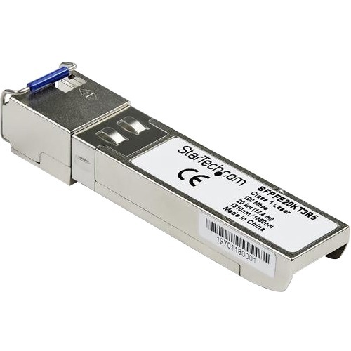 StarTech Juniper SFP-FE20KT15R13 Compatible SFP Module - 100BASE-BX-D - 100 Mb Ethernet BiDi Fiber (SMF) - Thumbnail 1