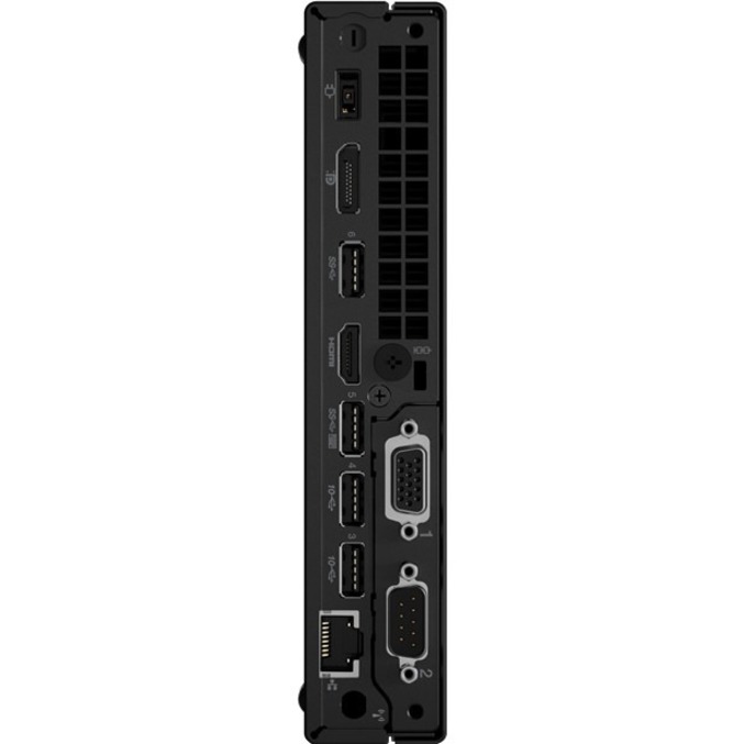 Lenovo ThinkCentre M90q Gen 3 11U50029US Desktop Computer - Intel Core i7 12th Gen i7-12700T Dodeca-core (12 Core) 1.40 GHz - 16 GB RAM DDR5 SDRAM - 512 GB M.2 PCI Express SSD - Tiny - Raven Black - Thumbnail 5