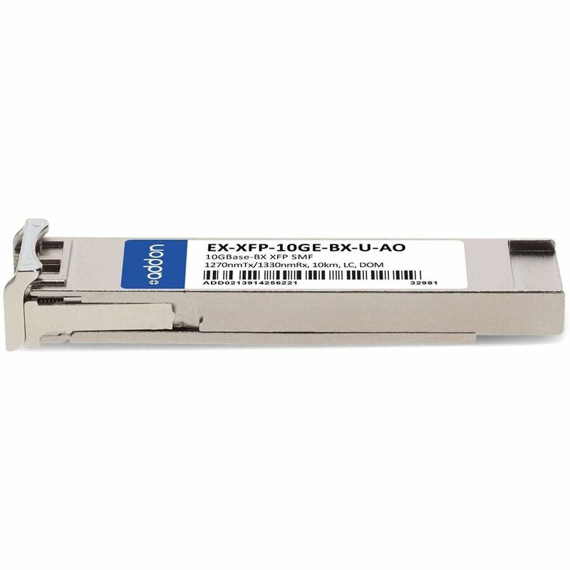 AddOn Juniper Networks® EX-XFP-10GE-BX-U Compatible TAA 10GBase-BX XFP Transceiver (SMF, 1270nmTx/1330nmRx, 10km, LC, DOM) - Thumbnail 2