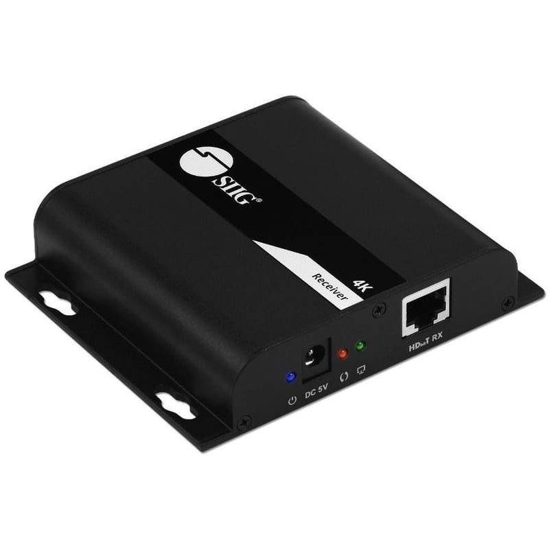 SIIG HDMI 4K30Hz HDbitT over IP Extender - Receiver - Thumbnail 1
