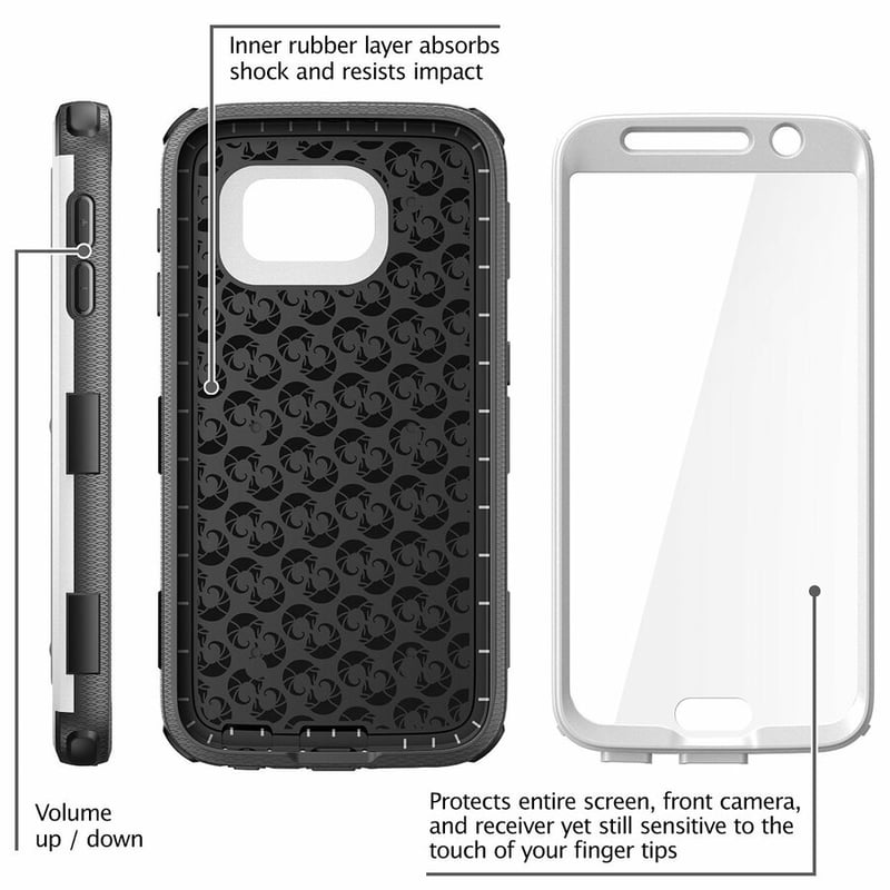 GALAXY S6 ARMORBOX CASE - WHITE - Thumbnail 2