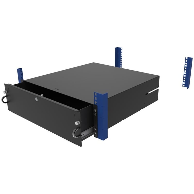 2U LOCKABLE RACKMOUNT DRAWERS 18 - Thumbnail 3