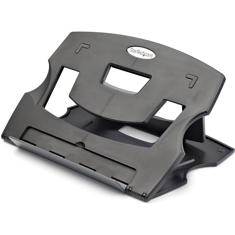 StarTech.com Portable Laptop Stand - Laptop Desk Stand - Adjustable Laptop Stand - Ergonomic Laptop Table Stand - Laptop Riser Stand - Thumbnail 1