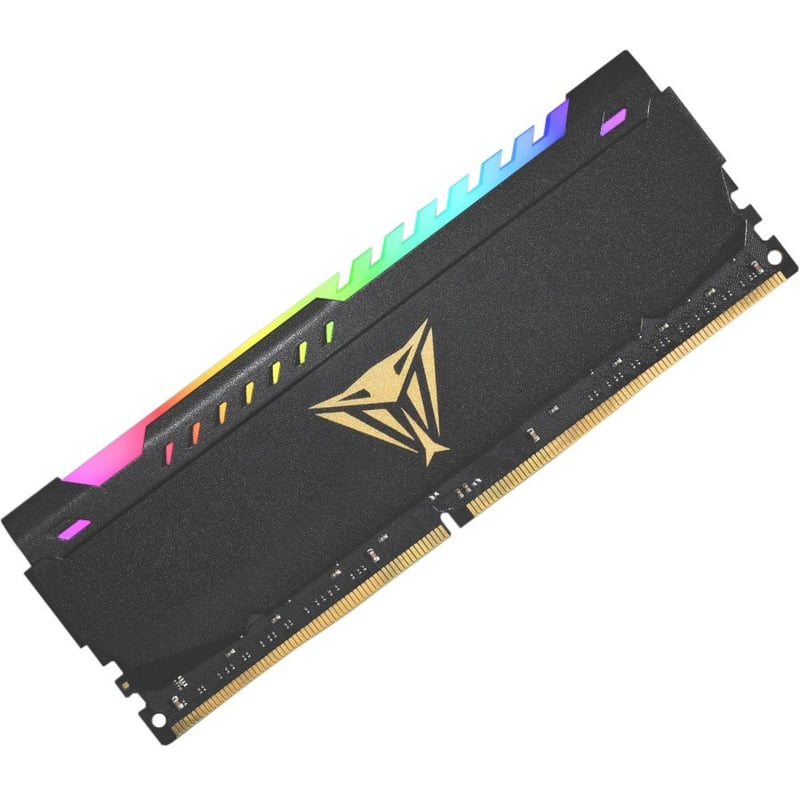 PATRIOT V4S RGB 8GB 3600MT/S CL20 VIPER STEEL RGB BLACK HS SNGL - Thumbnail 1