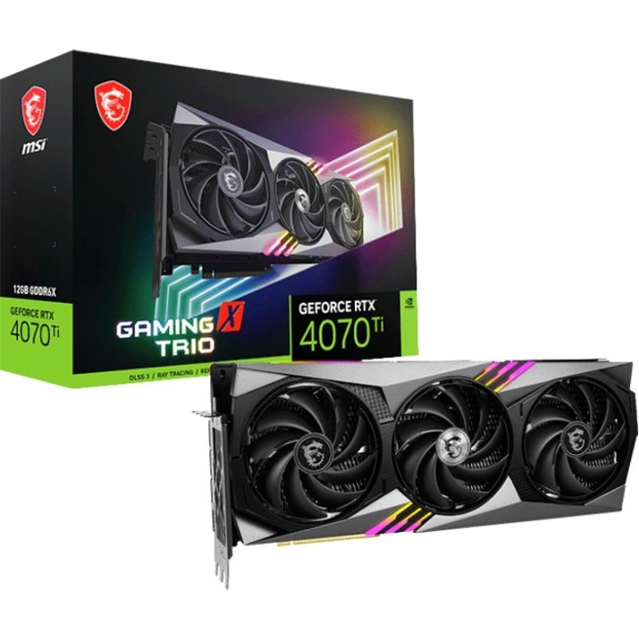 MSI NVIDIA GeForce RTX 4070 Ti Graphic Card - 12 GB GDDR6X - Thumbnail 5