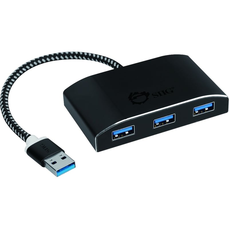 SIIG SuperSpeed USB 3.0 4-Port Powered Hub - Thumbnail 1