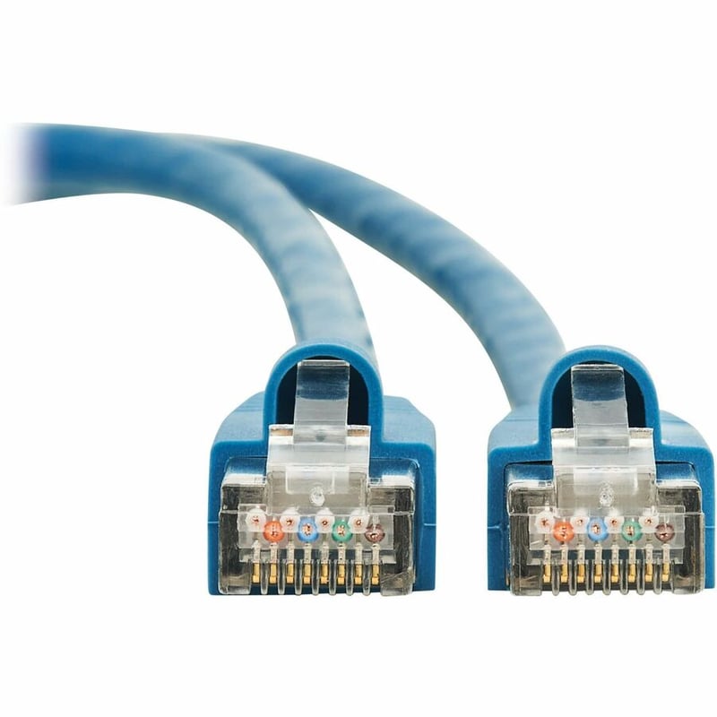 Eaton Tripp Lite Series Cat8 40G Snagless SSTP Ethernet Cable (RJ45 M/M), PoE, LSZH, Blue, 15 m (49.2 ft.) - Thumbnail 3
