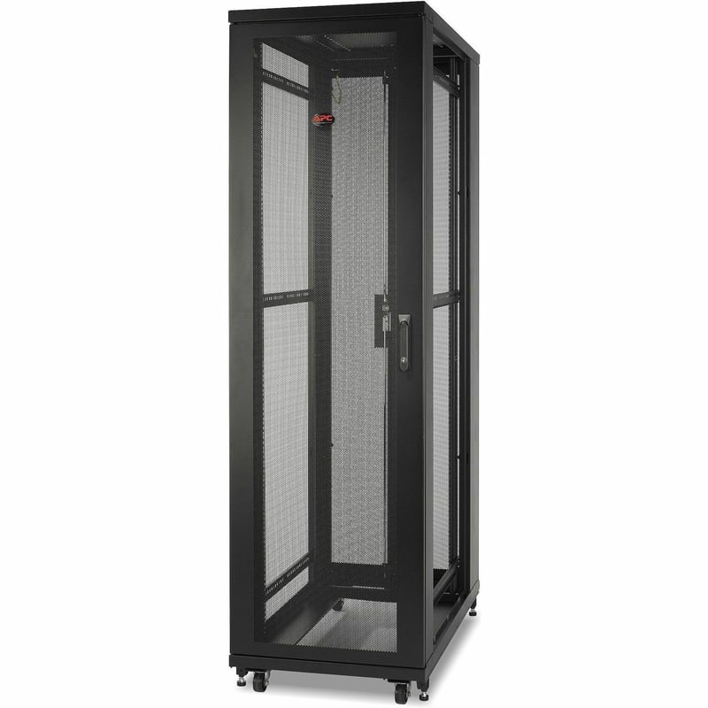 NetShelter SV 42U 600mm Wide x 1060mm Deep Enclosure without Sides Black - Thumbnail 1