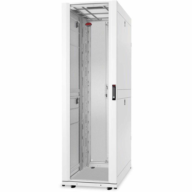 APC by Schneider Electric NetShelter SX 42U 750mm Wide x 1200mm Deep Enclosure with Sides White - Thumbnail 2