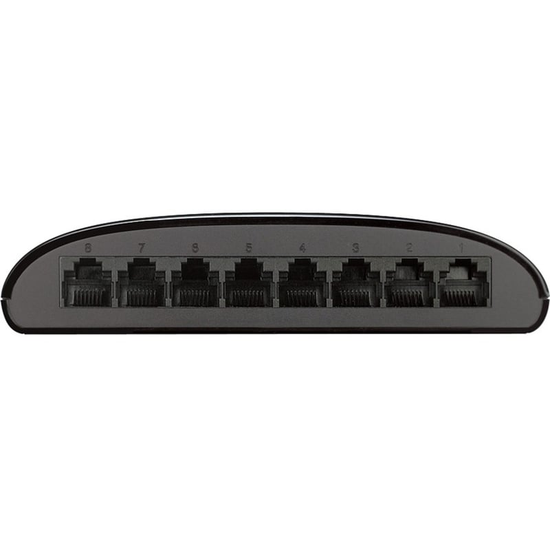 D-Link DGS-1008G 8-Port Gigabit Unmanaged Desktop Switch - Thumbnail 2