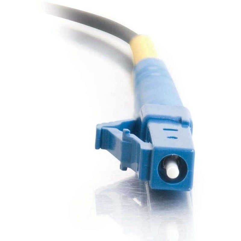 C2G-1m LC-LC 9/125 OS1 Simplex Singlemode PVC Fiber Optic Cable - Black - Thumbnail 3